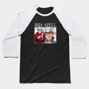 Iris Apfel Fashion Model Baseball T-Shirt